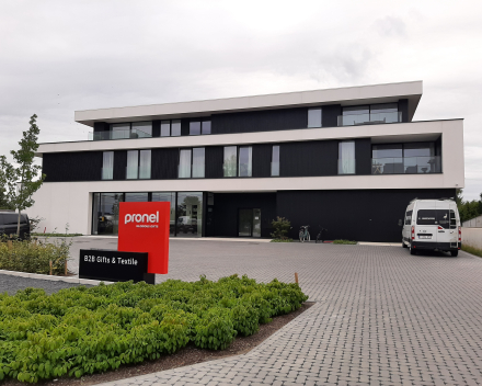 Afgewerkt gebouw.